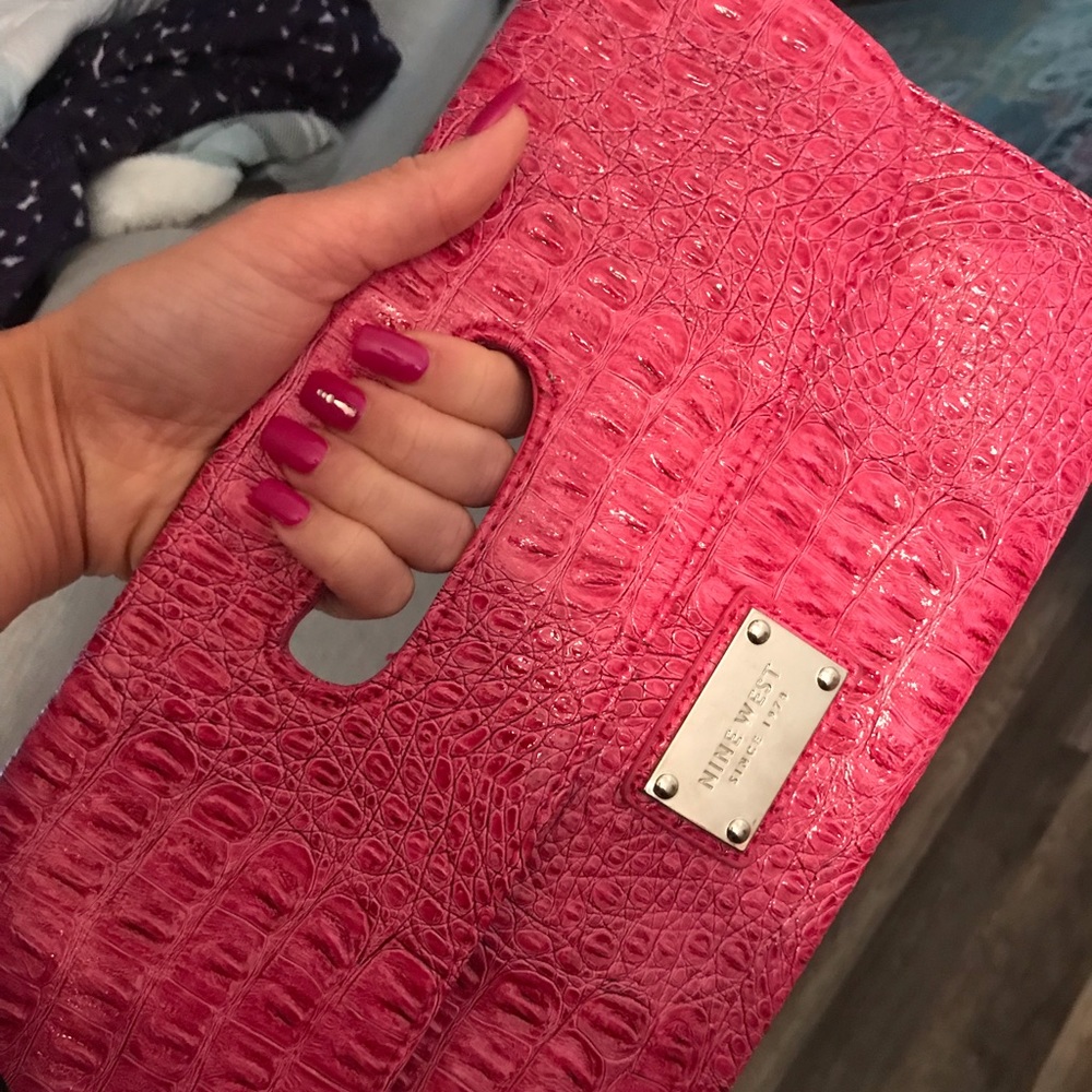 Nine West statement clutch